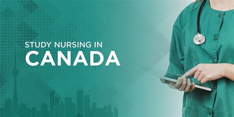 Study Nursing in Canada .